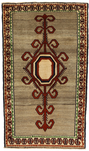 Gabbeh - Qashqai Персийски връзван килим 222x130