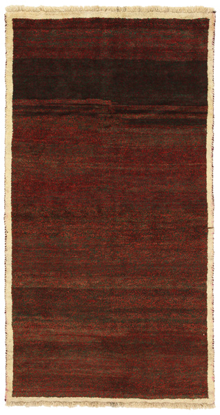 Gabbeh - Qashqai Персийски връзван килим 196x104