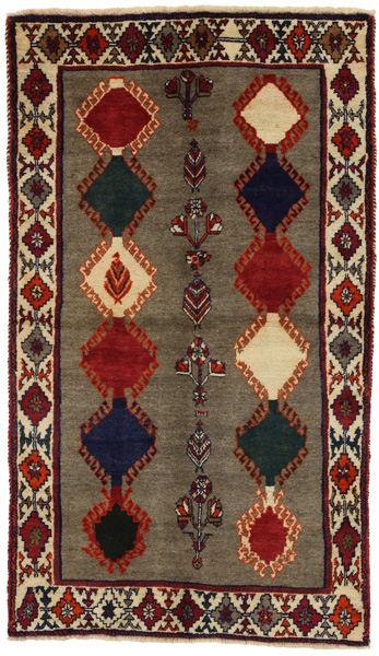 Gabbeh - Qashqai Персийски връзван килим 185x105