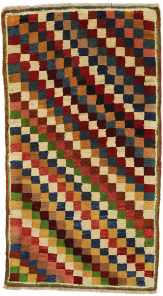 Gabbeh - Bakhtiari Персийски връзван килим 195x110