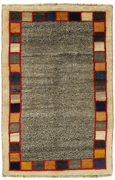 Gabbeh - Qashqai Персийски връзван килим 187x121