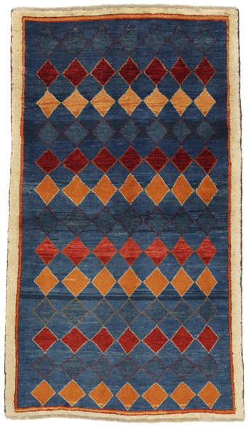 Gabbeh - Qashqai Персийски връзван килим 195x110