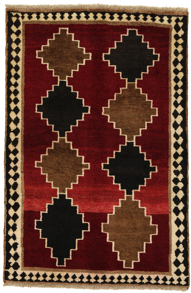 Gabbeh - Qashqai Персийски връзван килим 160x106