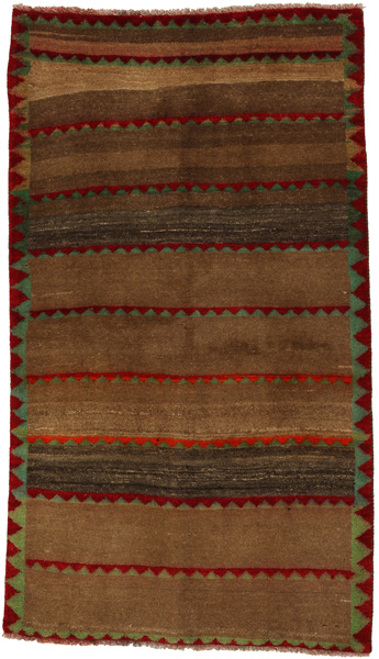 Gabbeh - Qashqai Персийски връзван килим 189x108