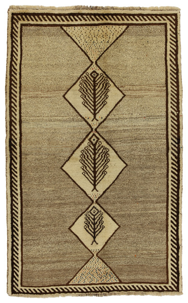 Gabbeh - Qashqai Персийски връзван килим 200x121