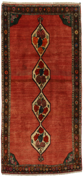 Kashkooli - Gabbeh Персийски връзван килим 322x154