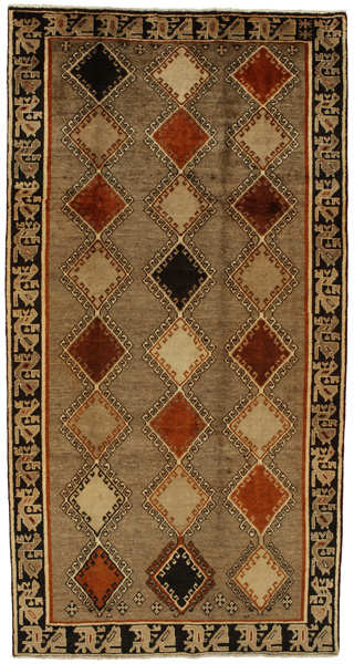 Gabbeh - Qashqai Персийски връзван килим 290x149