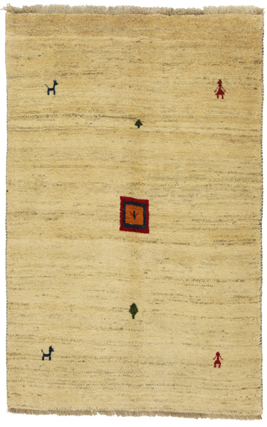 Gabbeh - Qashqai Персийски връзван килим 166x107