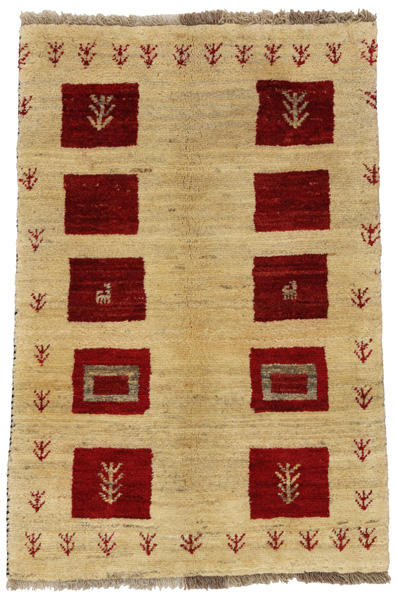 Gabbeh - Qashqai Персийски връзван килим 120x81