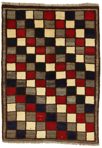 Gabbeh - Bakhtiari Персийски връзван килим 134x95