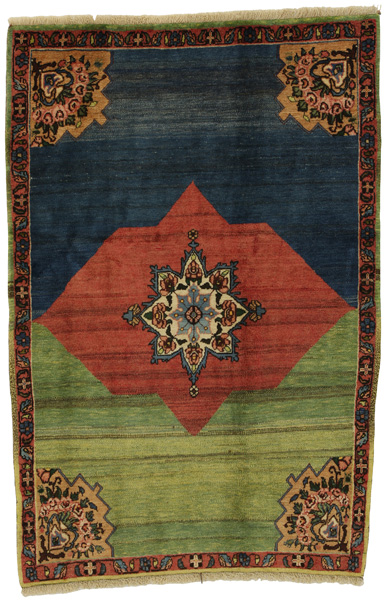 Gabbeh - Bakhtiari Персийски връзван килим 180x116