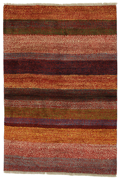 Gabbeh - Qashqai Персийски връзван килим 141x95