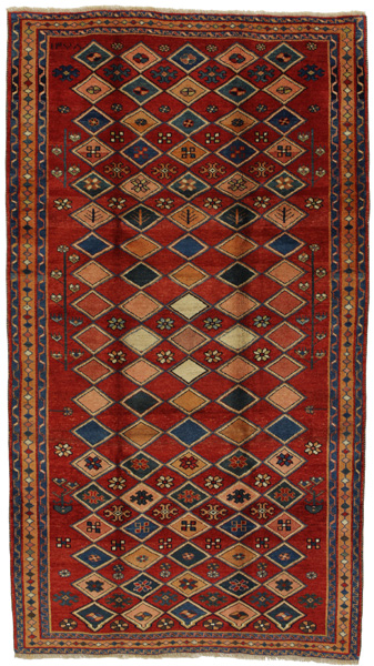 Gabbeh - Bakhtiari Персийски връзван килим 291x161