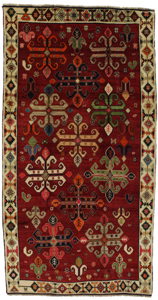 Gabbeh - Qashqai Персийски връзван килим 294x154