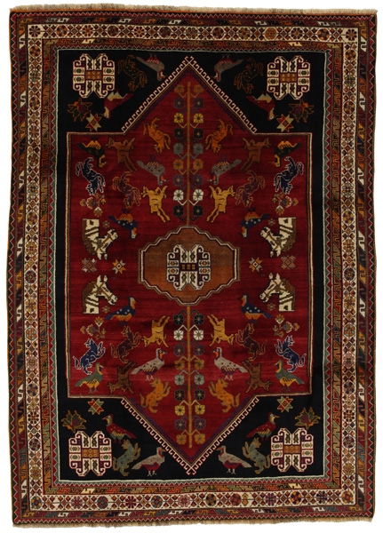 Gabbeh - Qashqai Персийски връзван килим 285x204