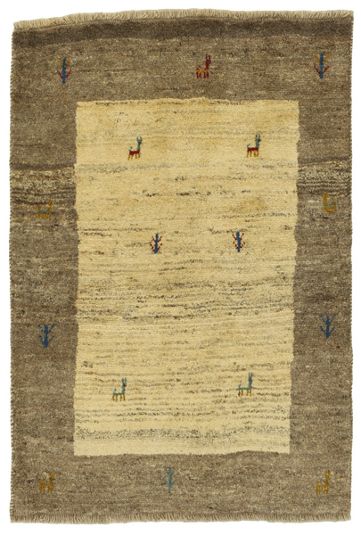 Gabbeh - Qashqai Персийски връзван килим 139x96