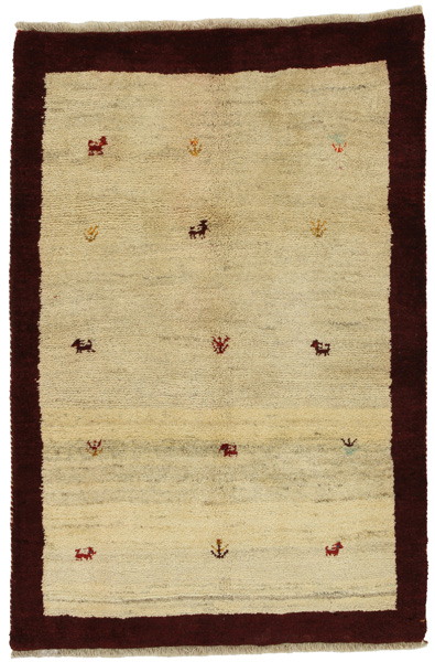 Gabbeh - Qashqai Персийски връзван килим 151x101