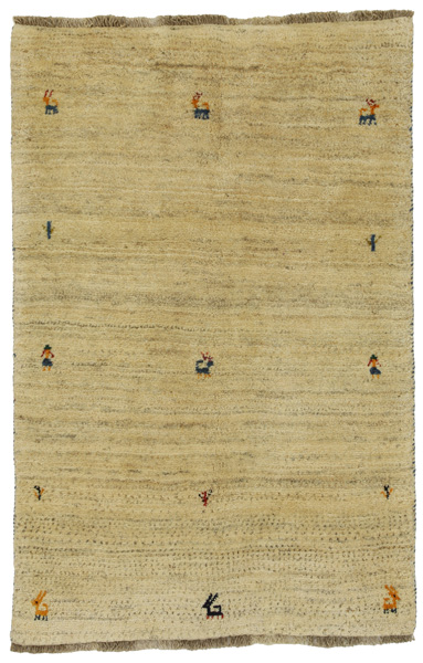 Gabbeh - Qashqai Персийски връзван килим 150x98