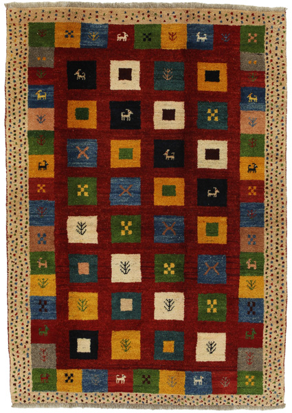 Gabbeh - Bakhtiari Персийски връзван килим 180x126