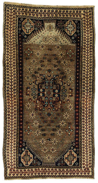 Gabbeh - Qashqai Персийски връзван килим 238x127