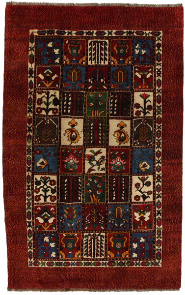 Gabbeh - Bakhtiari Персийски връзван килим 256x160