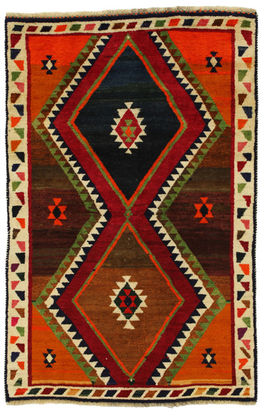 Gabbeh - Qashqai Персийски връзван килим 177x116