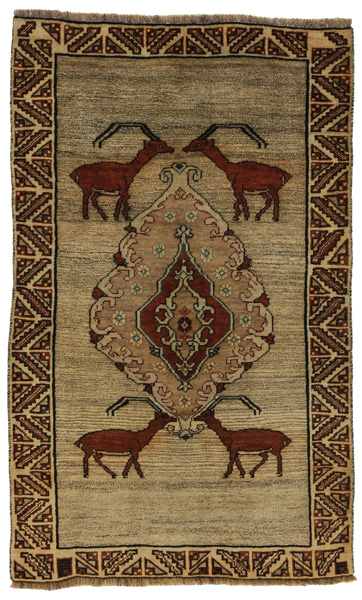Gabbeh - Qashqai Персийски връзван килим 183x113