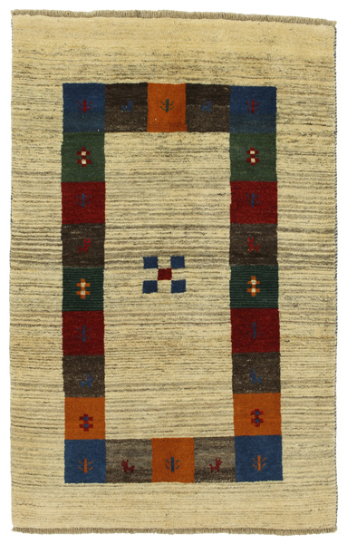 Gabbeh - Qashqai Персийски връзван килим 193x124