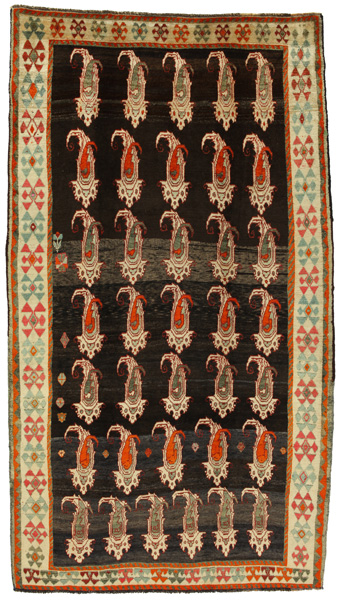 Gabbeh - Qashqai Персийски връзван килим 287x159