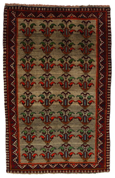 Gabbeh - Qashqai Персийски връзван килим 176x112
