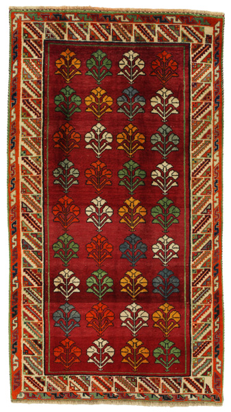 Gabbeh - Qashqai Персийски връзван килим 215x121