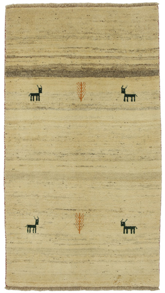Gabbeh - Qashqai Персийски връзван килим 192x105