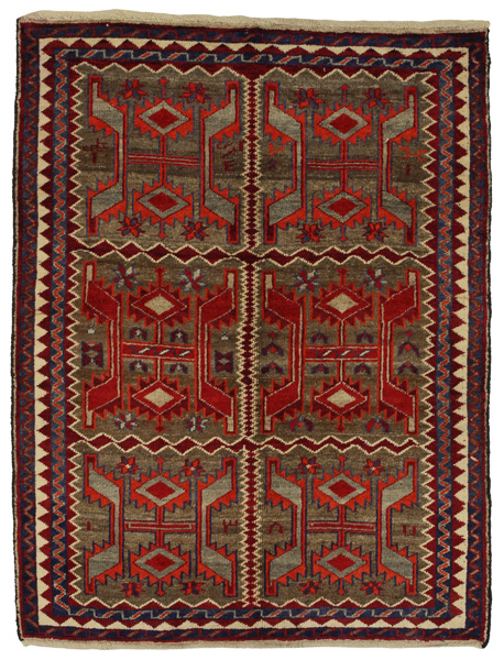 Gabbeh - Bakhtiari Персийски връзван килим 176x133