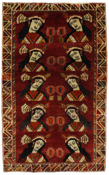 Gabbeh - Qashqai Персийски връзван килим 240x150