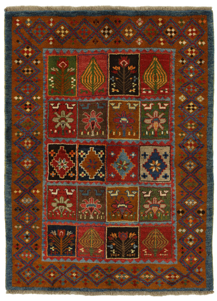 Gabbeh - Bakhtiari Персийски връзван килим 205x153
