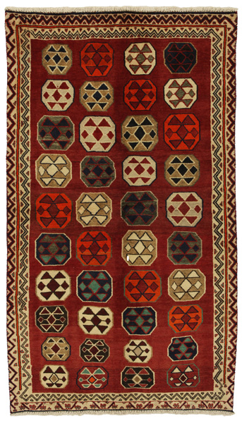 Gabbeh - Bakhtiari Персийски връзван килим 205x117