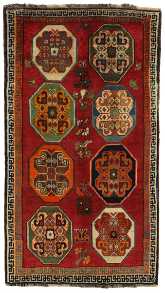 Gabbeh - Bakhtiari Персийски връзван килим 192x110