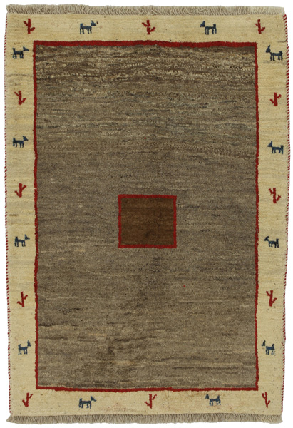 Gabbeh - Qashqai Персийски връзван килим 146x102