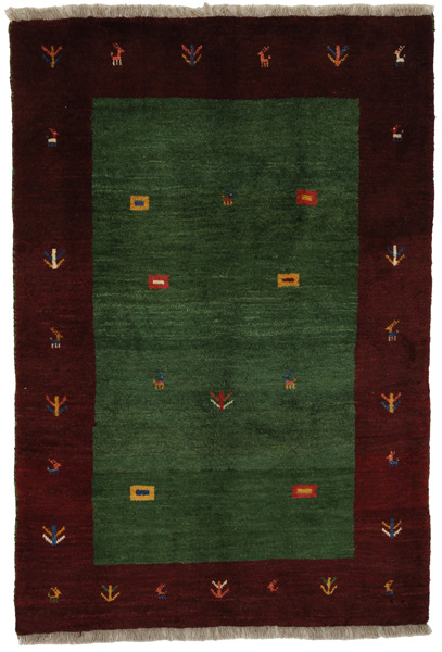 Gabbeh - Qashqai Персийски връзван килим 180x122