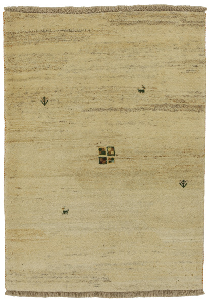 Gabbeh - Qashqai Персийски връзван килим 142x101
