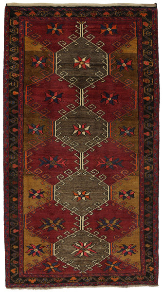 Gabbeh - Bakhtiari Персийски връзван килим 238x130