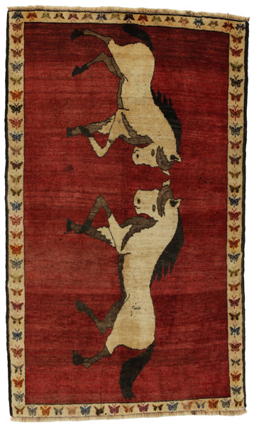 Gabbeh - Qashqai Персийски връзван килим 174x102