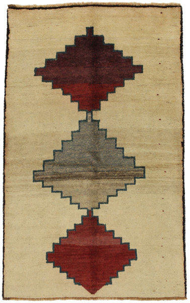 Gabbeh - Qashqai Персийски връзван килим 185x115