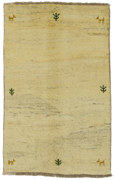 Gabbeh - Qashqai Персийски връзван килим 146x92
