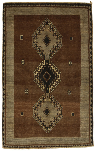 Gabbeh - Qashqai Персийски връзван килим 168x105