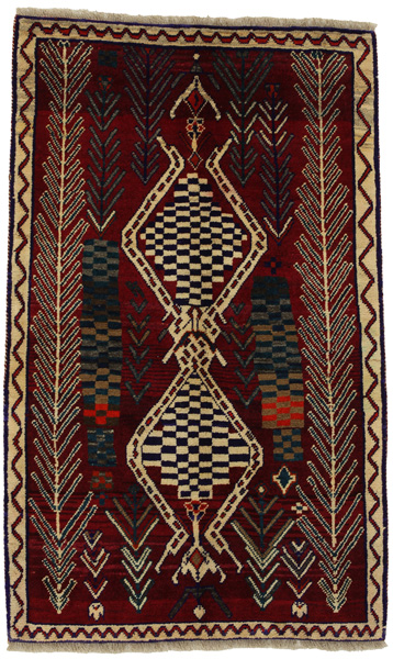 Gabbeh - Qashqai Персийски връзван килим 178x108