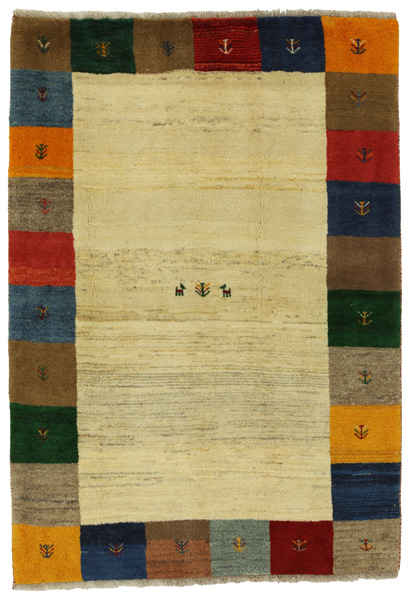 Gabbeh - Qashqai Персийски връзван килим 180x126