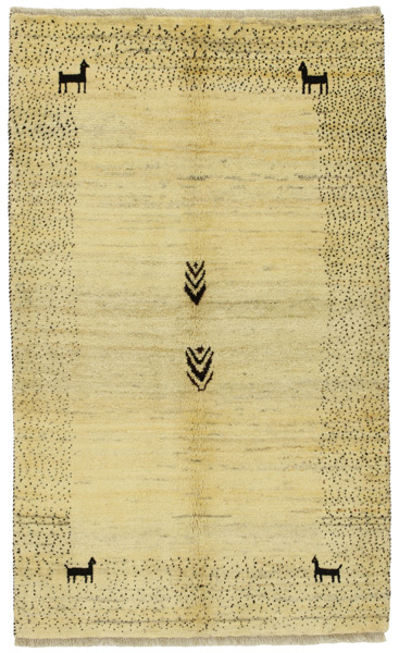 Gabbeh - Qashqai Персийски връзван килим 195x118