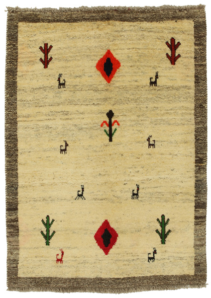 Gabbeh - Qashqai Персийски връзван килим 145x104