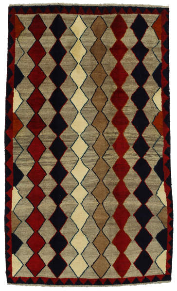 Gabbeh - Qashqai Персийски връзван килим 230x136